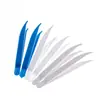 Fabricante de Pinças Plásticas Descartáveis Curvas, Pinças Coloridas para Brinquedos, Pinças Pequenas para DIY Infantil, Pinças para Bicho-da-Seda