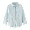 Camisas Cardigan de Moda Primavera y Verano con un Diseño Único para Mujer, Nueva Ropa Exterior Estilo Francés Camisa Chaqueta Protectora del Sol