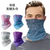 Pañuelo Mágico de Seda de Hielo Listo para Enviar del Fabricante, Bufanda para Cuello con Protección Solar para Ciclismo al Aire Libre, Pañuelo Facial Deportivo Multifuncional, Pañuelo para la Cabeza de Motocicleta