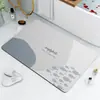Alfombrilla de suelo de lodo de diatomeas simple nórdica transfronteriza Amazon Entrada Entrada Felpudo decorativo para puerta Baño Alfombrilla de suelo absorbente de agua de secado rápido