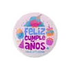 Insignia de Cumpleaños Transfronteriza Cumpleaños Insignias de Cumpleaños para Niñas en Español Niños y Niñas Suministros para Fiesta de Cumpleaños en Español