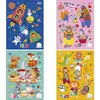 Caderno xadrez (universitário) Infantil 40 Folhas CD Masculino/Feminino 1X1Cm