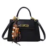 Bolsa Vintage de Nicho para Mulheres 2026 Elegante Bolsa Kelly de Retalhos em Camurça para o Dia a Dia Bolsa de Ombro Transversal