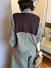 Camisa a cuadros de manga larga con diseño versátil y moderno, estilo coreano para reducir la edad, para mujer, novedad de principios de otoño 2026