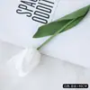 Tacto suave hidratante tulipán flor artificial ramo decoración de escena alta calidad solo tulipán boda flor falsa