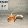 Conjunto de chaleira para fogão com aquecedor de chá, chaleira de fogão a carvão, panela com alça lateral de cerâmica, panela com viga de elevação de grés, panela de cerâmica, panela à prova de lenha