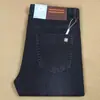 Novas Calças Longas Masculinas de Poliéster Elástico Simples Largas Retas Finas de Primavera e Verão Jeans Masculino