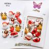 Uñas arte DIY color resina caricatura joyería Dulce caricatura helado animalito lindo Navidad caricatura
