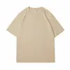 220g Algodón Puro Suelto Transfronterizo Manga Corta Talla Americana Europea Manga Corta Camiseta de Exportación Impresión Pod Shopify, Etc