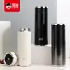 Copo Térmico Kuangdi Huaxiang 5213 Copo de Presente para Escritório Aço Inoxidável 316 Copo de Chá Masculino e Feminino Copo de Água de Luxo Leve