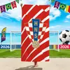 Toalla de Playa Mundial 2026 Toalla de Playa Equipo de Fútbol de Brasil Microfibra Secado Rápido Absorbente de Agua Toalla de Playa Toalla de Baño