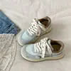 Mocassins Estilo Deserto para Mulheres 2026 Verão Novo Versátil Sola Grossa Sapatos de Treino Alemães Versão Coreana Confortável Doce Moda Sapatos Femininos