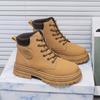 Botas Martin de caña alta para mujer, nuevo estilo de otoño, botines de estilo británico, versión coreana, botas de trabajo versátiles de suela gruesa, botas de nieve para mujer