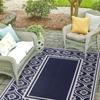 Estera de plástico para patio, jardín, playa, tejido de polipropileno, resistente y duradera, venta al por mayor de fábrica