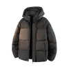 Chamarra de Algodón con Capucha Sidalite para Invierno al Aire Libre Estilo Pareja para Hombre Ropa de Algodón Engrosada con Bloqueo de Temperatura Chamarra Acolchada de Algodón Holgada de Moda
