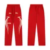 Sudadera con capucha y estampado de Estrella del Infierno Retro Americano Desgastado Pantalones Casuales Sueltos Hip-Hop Traje de Pareja para Hombres y Mujeres