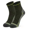 Calcetines de Lana Merino Transfronterizos, Suela Gruesa de Rizo, Absorbentes de Sudor, Transpirables para Correr, Antideslizantes de Media Pantorrilla, Calcetines Deportivos Profesionales