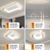 Nueva lámpara de sala de estar, lámpara de techo de espectro completo para el hogar, lámpara Zhongshan, paquete combinado, minimalista, venta al por mayor, lámpara de salón creativa