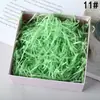 Atacado de fábrica cor palha de ráfia papel picado caixa de presente de casamento caixa de doces enchimento palha de ráfia papel amassado ponto
