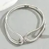Estilo Metalero Transfronterizo Europeo y Americano Corte Simple Asimétrico Cuello de Primavera para Mujer Elegante y con Estilo Moda Joyería de Alta Gama