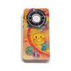 Funda para Teléfono Huawei mate60pro con Pintura al Óleo Ins Cara Sonriente Arcoíris con Diamantes de Imitación Azules Película para Lente Pura70