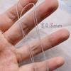 Corrente de metal para unhas japonesa corrente de contas extrafina joia 0,8 mm corrente de unhas de esfera de aço decoração dourada e prateada pode ser cortada