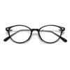 Nuevos Lentes Nerd TR30319 Miopía para Mujer Disponibles Armazón Negro Ovalado Armazón de Ojo Plano