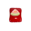 Acrílico Cuadrado Dulces de Fruta Cuentas Sueltas Cuentas con Agujero Cadena para Teléfono Móvil Llavero Collar Accesorios para Joyería DIY Venta al por Mayor