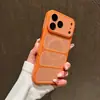 Nueva Funda Magnética de Doble Color Disipadora de Calor Estilo Escalera Adecuada para iPhone 17 Funda de Teléfono con Película para Lente y Cubierta Protectora Anti-Caídas para Apple 15