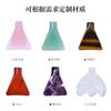 Polvo de Jade Cristal Natural Cristal Jade Dongling crema brocha cuchara herramienta de belleza accesorios suministro fabricante fuente