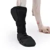 Botas para cães com patas machucadas, botas de recuperação respiráveis, anti-lambida, anti-sujeira, protetores de pata à prova d'água, sapatos com bandagem, capas de proteção para feridas