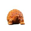 Talla de Madera de Tuya Adornos de Tortuga de Dinero Grandes y Pequeños Tortuga de Longevidad Mascota de Té Wen Play Decoración para el Hogar Oficina Artesanías