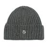 Gorro de Lana Cálido con Letra Tejida para Mujer 2024 Nuevo Otoño e Invierno Versátil Protección para las Orejas Contra el Frío y Pequeño Gorro Frío que Resalta el Rostro para Hombres y Mujeres