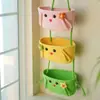 Triciclo Modificado Interior Cuerda de Algodón de Dibujos Animados Caja de Almacenamiento para Artículos Varios y Snacks Bolsa de Almacenamiento Colgante Creativa Canasta