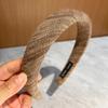 Diadema accesorios para el cabello alto Calavera superior CX versión ancha estilo retro Hong Kong Maillard cuevas para el cabello Alto Sentido lavado de cara paquete de salida exterior femenino
