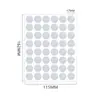 Etiquetas de Puntos, Pegatinas Autoadhesivas, Etiquetas Redondas Selladoras de Color Brillante, Clasificación Transfronteriza, Etiquetas en Blanco para Amazon