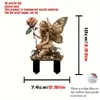 Juego de Estacas de Jardín Acrílicas 2D Transfronterizas, Más Vendido en Amazon, Adornos para Exteriores de Patio o Decoración de Escenas