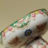 Taza de Té Cerámica Hecha a Mano de Estilo Japonés con Base Alta y un Hermoso Diseño para Uso en Casa
