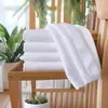 Toalla Blanca de Secado Rápido con Encaje de Punto de Urdimbre, Adecuada para Baño de Hotel, Pediluvio, Limpieza, Secado de Manos, Pañuelo Blanco Desechable de Uso Diario