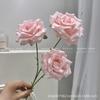 Flores Artificiales Rosas de Diamante Especial de Boda Rosas Boda Flores Artificiales Flores de Seda Decoración Paisajismo Cascada Rosas