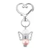 Chaveiro de anjo cruzado popular pequeno pingente pingente de joia diy charme para bolsa de presente de aniversário batismo casamento