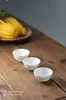 Kung Fu Tea um Copo escritório de recepção ruoshen Mini tamanho pequeno xícara de chá Jade Branco Ling xícara de chá casca de ovo branca