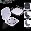 Caja de plástico PP de color niebla para gafas de lectura para miopía, caja universal para gafas de sol, caja de gafas de sol, caja de gafas