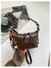 Nova Bolsa de Almofada de Camurça 2026, Bolsa de Mão Vintage de Nicho, Bolsa Feminina, Bolsa de Ombro e Transversal Simples e Versátil