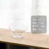 Florero de cristal de aspecto alto Finton de la antigüedad media linterna estilo ins francés decoración de arreglo floral para sala de estar floral de alta calidad