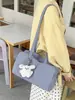 Bolso de hombro minimalista transfronterizo de nailon, ligero y de gran capacidad, adecuado para el trabajo, un bolso tote fresco y casual para el uso diario, y un bolso versátil para llevar debajo del brazo