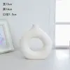 Vaso de Cerâmica Estilo Escandinavo Ins Vaso Círculo Enfeites Criativos para Casa Sala de Estar Artesanato de Cerâmica Enfeites Transfronteiriços