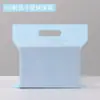 Bolsa de Mensajería Portátil Azul Claro, Bolsa Gruesa para Empacar Ropa en Caja de Avión, Bolsa de Empaque de Mensajería Impermeable Estilo Maleta