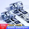 Pegatinas de personajes vintage para teléfono con corte personalizado, pegatinas impermeables DIY hechas a medida