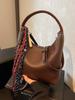 Bolso de Mano de Moda de Alta Gama de Nicho Nuevo Otoño/Invierno para Mujer Estilo Coreano Versátil Bolso Cruzado al Hombro